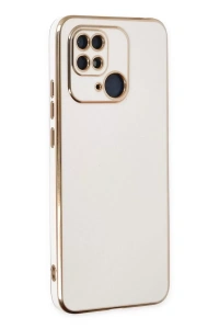 Redmi 10C Kılıf Volet Silikon - Beyaz