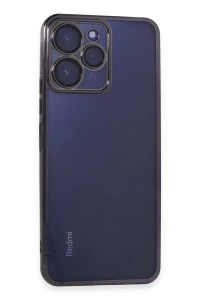 Redmi 12 Kılıf Lensli Silikon - Mor
