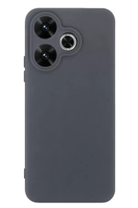 Redmi 13 4G Kılıf First Silikon - Gri