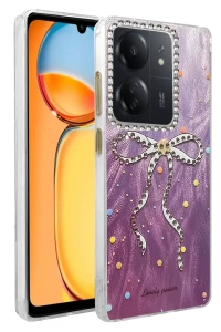 Redmi 13C Kılıf Blade Aynalı Desenli Kapak - Desen 1