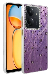 Redmi 13C Kılıf Blade Aynalı Desenli Kapak - Desen 2