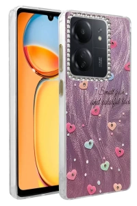 Redmi 13C Kılıf Blade Aynalı Desenli Kapak - Desen 8