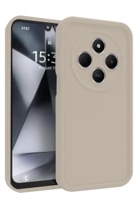 Redmi 14C Kılıf Viera Silikon - Krem