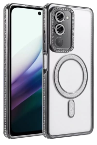 Redmi 15 4G Joke Simli Magneticsafe Kılıf - Siyah