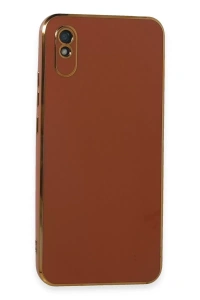Redmi 9A Kılıf Volet Silikon - Kırmızı