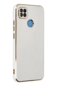 Redmi 9C Kılıf Volet Silikon - Beyaz