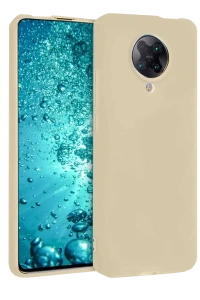 Redmi K30 Pro Kılıf Nano içi Kadife Silikon - Kemik
