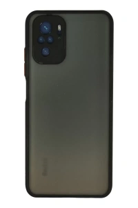 Redmi Note 10 Kılıf Montreal Silikon Kapak - Siyah