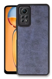 Redmi Note 12 Pro 4G Kılıf Aras Deri Kapak - Lacivert