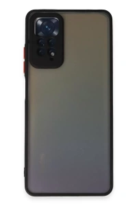 Redmi Note 12 Pro 4G Kılıf Montreal Silikon Kapak - Siyah