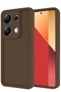 Redmi Note 13 Pro 4G Kılıf Viera Silikon - Kahverengi