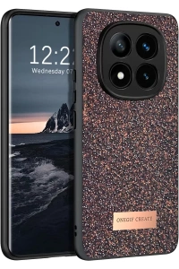 Redmi Note 14 Pro 4G Bright Simli Kapak - Derin Mor
