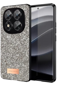 Redmi Note 14 Pro 5G Bright Simli Kapak - Gold