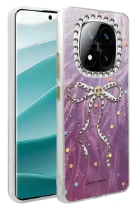 Redmi Note 14 Pro 5G Kılıf Blade Aynalı Desenli Kapak - Desen 1
