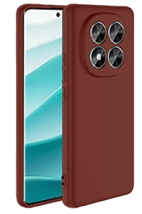 Redmi Note 14 Pro 5G Kılıf First Silikon - Bordo