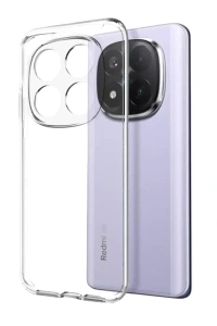 Redmi Note 15 4G Lüx Şeffaf Silikon - Şeffaf