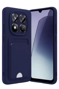 Redmi Note 15 Pro 4G Kelvin Kartvizitli Silikon - Lacivert