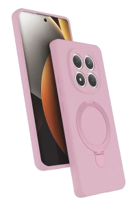 Redmi Note 15 Pro 4G Regal Magsafe Standlı Kapak - Açık Pembe