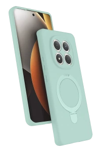 Redmi Note 15 Pro 4G Regal Magsafe Standlı Kapak - Su Yeşili
