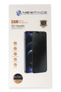 Redmi Note 15 Pro 5G 3D Antistatik Hayalet Cam Ekran Koruyucu - Siyah