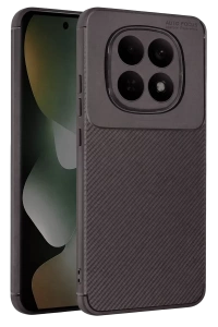 Redmi Note 15 Pro 5G Auto Focus Karbon Kapak - Gri