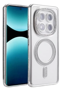 Redmi Note 15 Pro Plus 5G Joke Simli Magneticsafe Kılıf - Gümüş