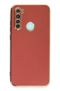 Redmi Note 8 Kılıf Volet Silikon - Kırmızı