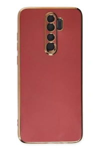 Redmi Note 8 Pro Kılıf Volet Silikon - Kırmızı