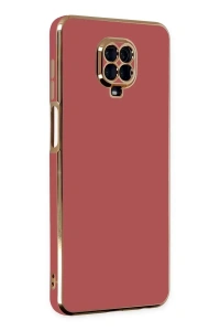 Redmi Note 9 Pro Kılıf Volet Silikon - Kırmızı