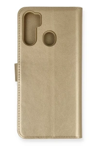 Reeder P13 Blue Max Kılıf Trend S Plus Kapaklı Kılıf - Gold