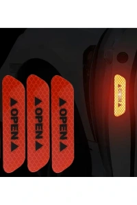 Reflektif Araç Kapı Stickerı