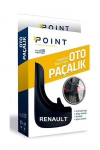 Renault Symbol Yazılı Paçalık Tozluk Çamurluk Universal Siyah 2li