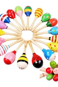 Renkli Ahşap Marakas