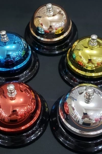 Renkli Metal Resepsiyon Zili