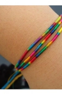 Renkli Şans Bileklikleri ( 6 Adet )