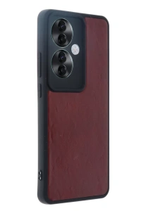 Reno 11F Kılıf Aras Deri Kapak - Bordo