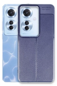 Reno 11F Kılıf Auto Focus Kapak - Lacivert