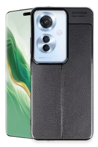 Reno 11F Kılıf Auto Focus Kapak - Siyah