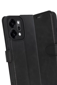 Reno 14 Trend S Plus Kapaklı Kılıf - Siyah