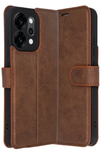 Reno 14 Trend S Plus Kapaklı Kılıf - Taba