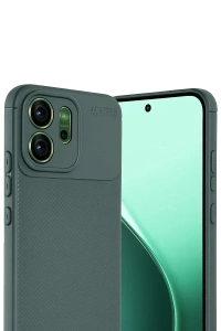 Reno 14F Auto Focus Karbon Kapak - Koyu Yeşil