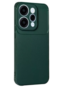 Reno 15 Auto Focus Karbon Kapak - Koyu Yeşil