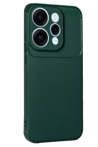 Reno 15 Auto Focus Karbon Kapak - Koyu Yeşil