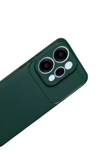 Reno 15 Auto Focus Karbon Kapak - Koyu Yeşil