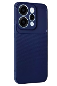 Reno 15 Auto Focus Karbon Kapak - Lacivert