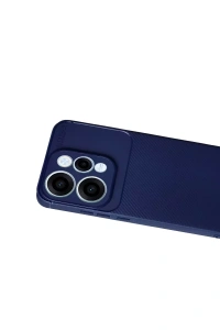 Reno 15 Auto Focus Karbon Kapak - Lacivert