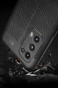 Reno 5 Kılıf Auto Focus Kapak - Siyah