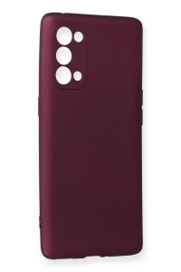 Reno 5 Pro Kılıf First Silikon - Mürdüm