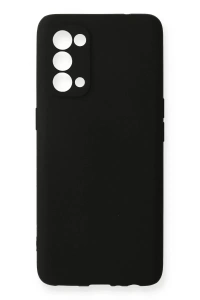 Reno 5 Pro Kılıf First Silikon - Siyah