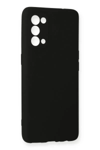 Reno 5 Pro Kılıf First Silikon - Siyah